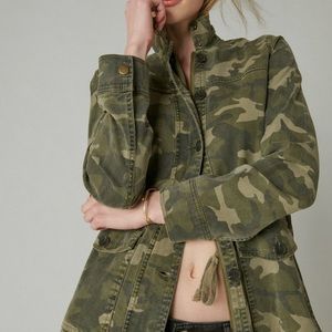 Lucky Brand Camo Utility Jacket
